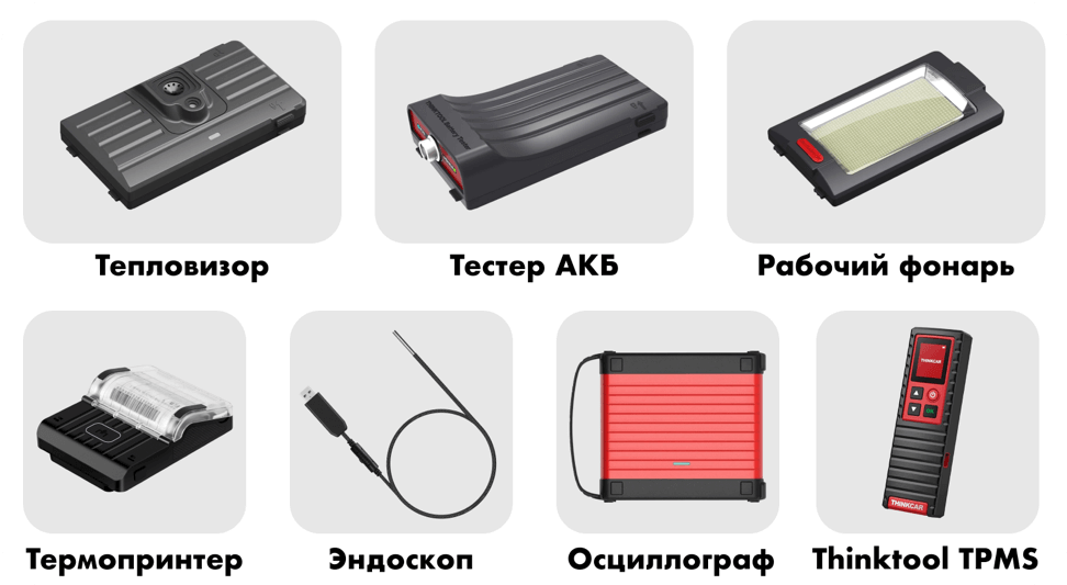 Дополнительные модули THINKCAR Дополнительные модули THINKCAR