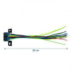 Разъём OBD2 (мама) с выведенными проводами, универсальный