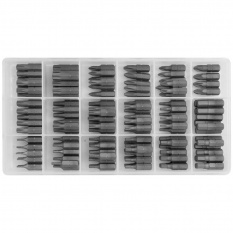Комплект вставок-бит 1/4&amp;quot;DR, 18 видов по 10 штук