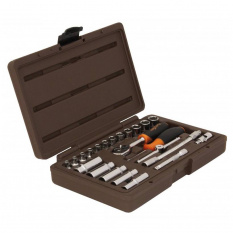 Набор головок торцевых OMBRA 911423 1/4"DR, 4-13 мм, 23 предмета