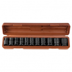 Набор головок ударных OMBRA 912411 1/2"DR, 10-24 мм, 11 предметов