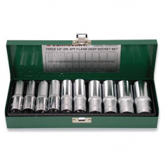 Набор головок торцевых глубоких Jonnesway S04HD411S 1/2"DR, 10-24 мм