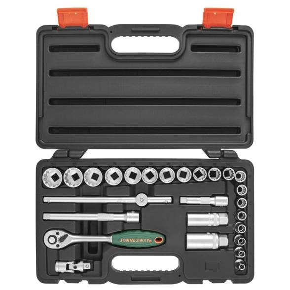 Набор головок торцевых Jonnesway S68H3126S 3/8&amp;quot;DR Super Tech, 26 предметов