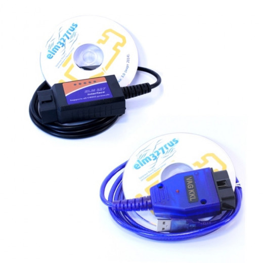 Набор ELM327 USB + K-Line &mdash; 